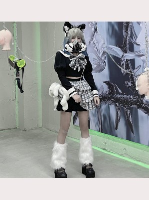 Diamond Honey Mechanical Cat Girl Lolita Top & Skirt Set (DH54)